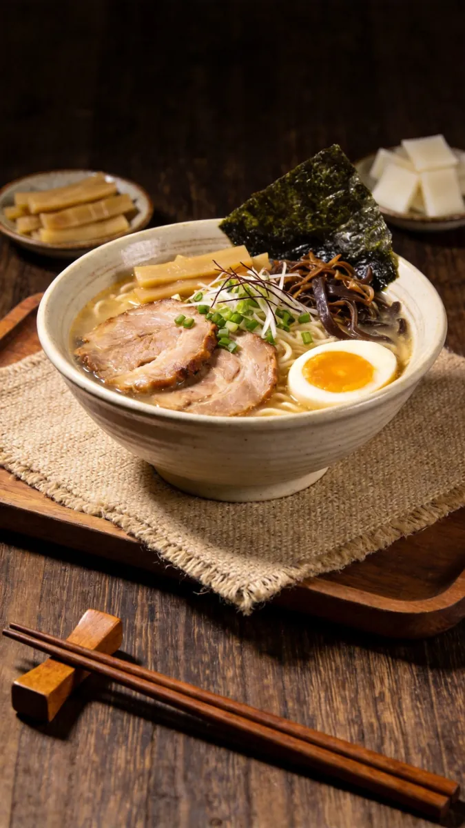 Asiatischer Ramen mit Rindfleisch